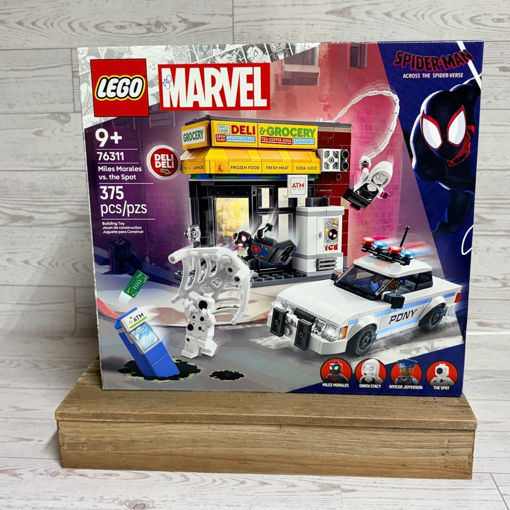 LEGO Marvel 76311 Miles Morales vs. the Spot Spider-Man Across the Spider-Verse